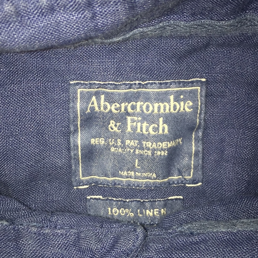 Abercrombie & Fitch Men’s  Linen Long sleeve